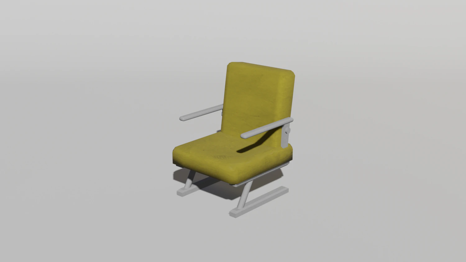 Armchair 3D Model .c4d .max .obj .3ds .fbx .stl .blend 