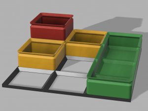 Organizer Boxes 3D Print Models