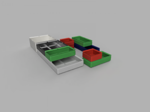 Organizer Boxes 3Dプリントモデル