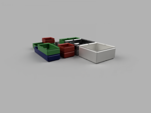 Organizer Boxes 3Dプリントモデル