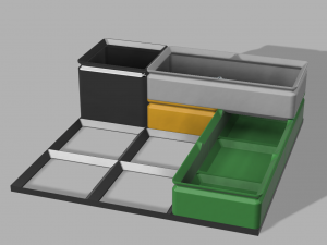 Organizer Boxes 3Dプリントモデル
