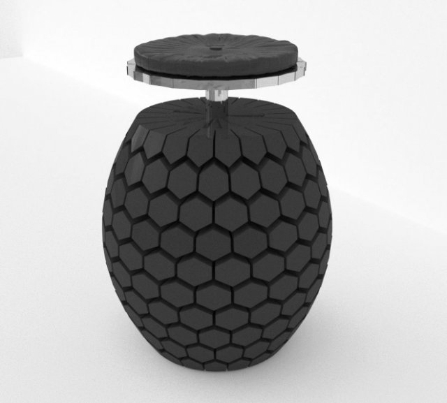Gallaghercha Chair 3Dモデル .c4d .max .obj .3ds .fbx .stl .blend 
