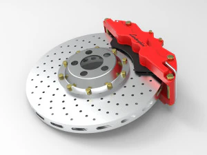 Дискове гальмо 3D Модель