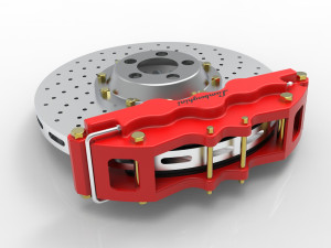 Disc Brake 3D 模型