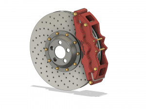 Disc Brake 3D 模型