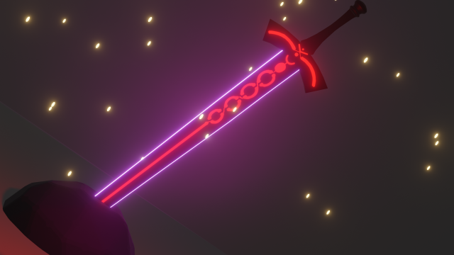 Sabers Morgan sword Fate Modello 3D .c4d .max .obj .3ds .fbx .stl .blend 