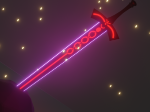 Sabers Morgan sword Fate 3D Model