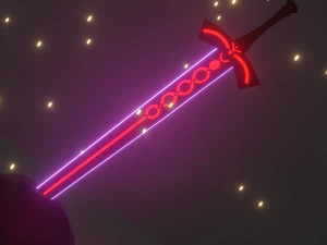 Sabres Morgan kılıcı Kader 3D Model