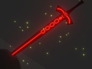 Sabers Morgan sword Fate Modello 3D