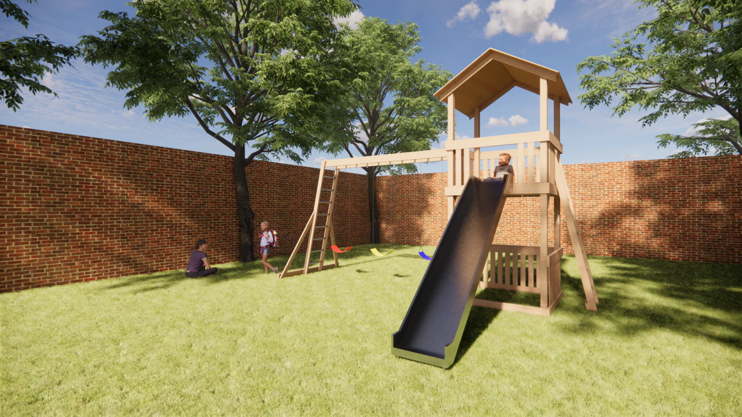 Playhouse 3D Model .c4d .max .obj .3ds .fbx .stl .blend 