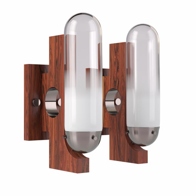 MAZZEGA WALL LAMP 1960 Modèle 3D .c4d .max .obj .3ds .fbx .stl .blend 