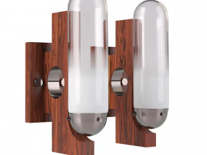 L&Aacute;MPARA DE PARED MAZZEGA 1960 Modelo 3D