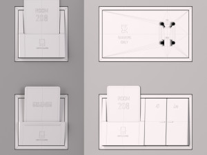 JUNG LS ZERO Hospitality KIT 25 items Model 3D