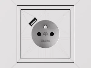 JUNG LS ZERO Switches and Sockets kit 80 items 3D Model