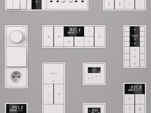 JUNG LS ZERO KNX SMART HOME KIT 34 items 3D Model