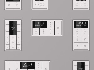 JUNG LS ZERO KNX SMART HOME KIT 34 items Modello 3D