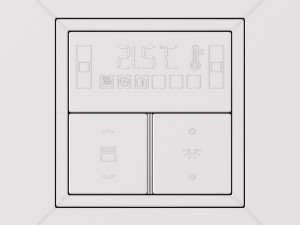 JUNG LS ZERO KNX SMART HOME KIT 34 items Modello 3D