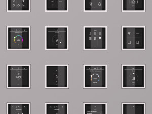 JUNG LS ZERO LS TOUCH - the smart KNX kit 54 items 3D Модель