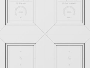 JUNG LS ZERO LS TOUCH - the smart KNX kit 54 items 3D Модель