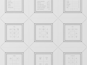 JUNG LS ZERO LS TOUCH - the smart KNX kit 54 items 3D Модель