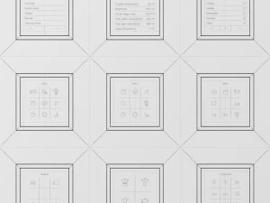 JUNG LS ZERO LS TOUCH - the smart KNX kit 54 items 3D Model