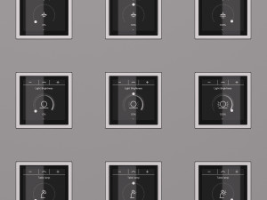 JUNG LS ZERO LS TOUCH - the smart KNX kit 54 items 3D Модель