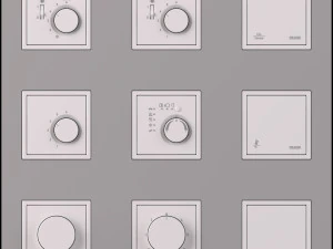 JUNG LS ZERO FULL collection 217 items 3D Model