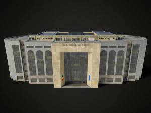 Tribunal da cidade - BUH Modelo 3D