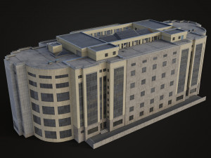 City courthouse - BUH Modèle 3D