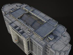 City courthouse - BUH Modèle 3D