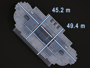 City courthouse - BUH Modèle 3D