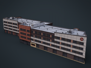 American Origin Hotel Red Rocks - DEN Modello 3D