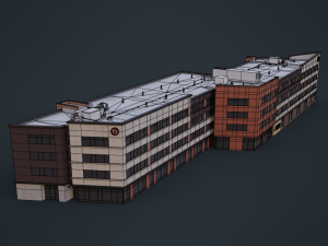 American Origin Hotel Red Rocks - DEN Modello 3D