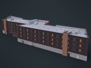 American Origin Hotel Red Rocks - DEN Modello 3D