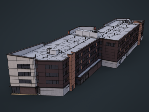American Origin Hotel Red Rocks - DEN Modello 3D