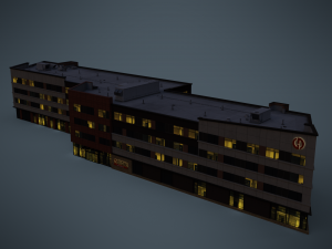 American Origin Hotel Red Rocks - DEN Modello 3D