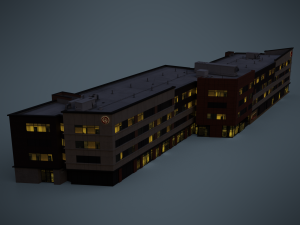 American Origin Hotel Red Rocks - DEN Modello 3D