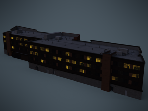 American Origin Hotel Red Rocks - DEN Modello 3D
