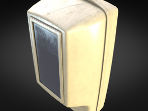 Japanese electricity meter box - EMB-02 3D Model