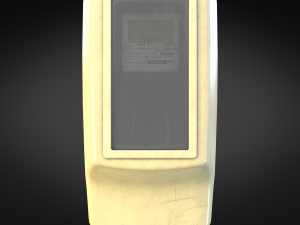 Japanese electricity meter box - EMB-02 3D Model
