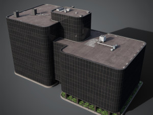 Seattle office building - RCI 3Dモデル
