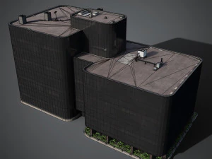 Seattle office building - RCI 3D Model