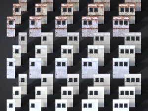 Японські електричні коробки - MSB 3D Модель