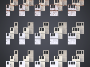 Japanese Electric Boxes - MSB Model 3D
