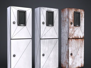 Japanese Electric Boxes - MSB 3D Model