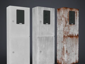 Japanese Electric Boxes - MSB 3D Model