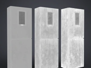 Japanese Electric Boxes - MSB 3D Model