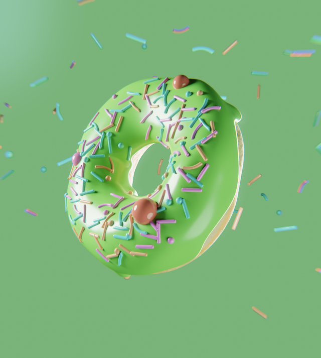 THE BEST DONUT IN THE WORLD Model 3D .c4d .max .obj .3ds .fbx .stl .blend 