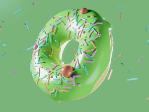 DÜNYANIN EN İYİ DONUTU 3D Model