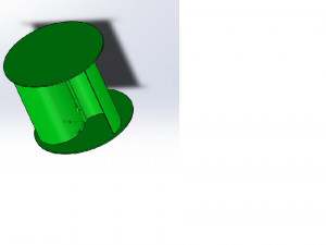 Savonius Turbine 3D printed model Model Cetak 3D